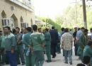 دلیل تجمع کارگران فضای سبز شهرداری اهواز ؟