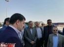 بازدید دبیر شورای عالی مناطق آزاد از مرز شلمچه و بندر خرمشهر
