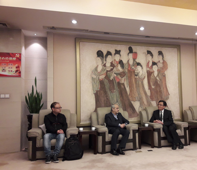 نشست با رییس موزه شیان و استقبال وی از هیات