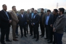 بازدید استاندار خوزستان از پروژه پل نهم اهواز