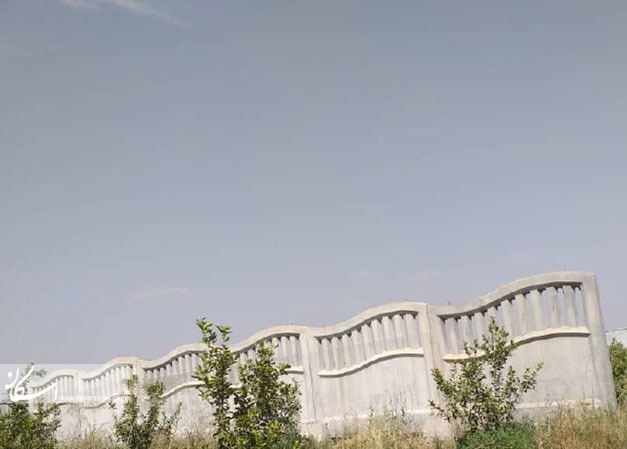 احداث دیوار غیرمجاز در محوطه ثبت ملی شده جندی ‎شاپور