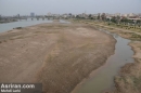 کارون در حال خشک شدن