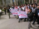 کارگران طلبکار مانع ورود کارکنان شهرداری اندیمشک به محل کار شدند