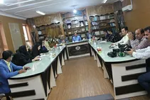 نشست خبری فرماندار شوش با اصحاب رسانه برگزار شد + عکس
