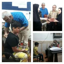 حضور تیم پزشکان خیر در شهرستان شوش+ عکس