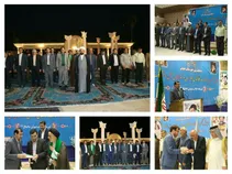 درپنجمین روزازهفته قوه قضاییه همایش تکریم ازقضات،کارکنان واعضای شورای حل اختلاف شهرستان شوش برگزارشد.+ عکس