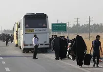 استقرار ناوگان حمل و نقل در بار انداز پایانه مرزی شلمچه منطقه آزاد اروند