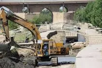 عملیات احداث كانال انتقال آبهای سطحی