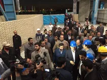 فاز نخست شرکت فولاد كاوه اروند خرمشهر افتتاح شد.