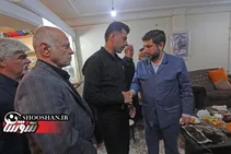 دیدار با خانواده شهدای حادثه تروریستی اهواز