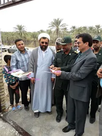 خانه‌های عالم در روستاهای شادگان توسط بسیج سازندگی ساخته شد