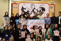 قهرمانی امیدیه در مسابقات مچ‌اندازی بانوان خوزستان