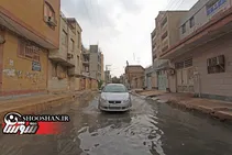 بارش باران در اهواز