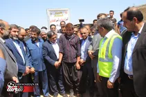 گزارش تصویری آئین آغاز عملیات ساخت مسکن سیل زدگان در شعیبیه شوشتر