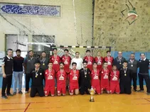 قهرمانی خوزستان در مسابقات هندبال نوجوانان کشور