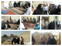 دیدار تعاونگران شوش از خانواده های تحت پوشش کمیته امداد شهرستان+ عکس