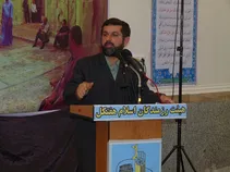 حضور استاندار خوزستان در مراسم دعای کمیل در جوار شهدای گمنام شهرستان هفتکل