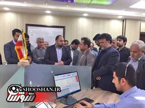سامانه 121 برق شوشتر به بهره برداری رسید + عکس