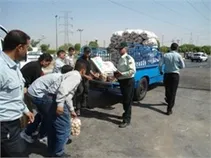 جلوگیری از سدمعبر به منظور رفاه حال شهروندان